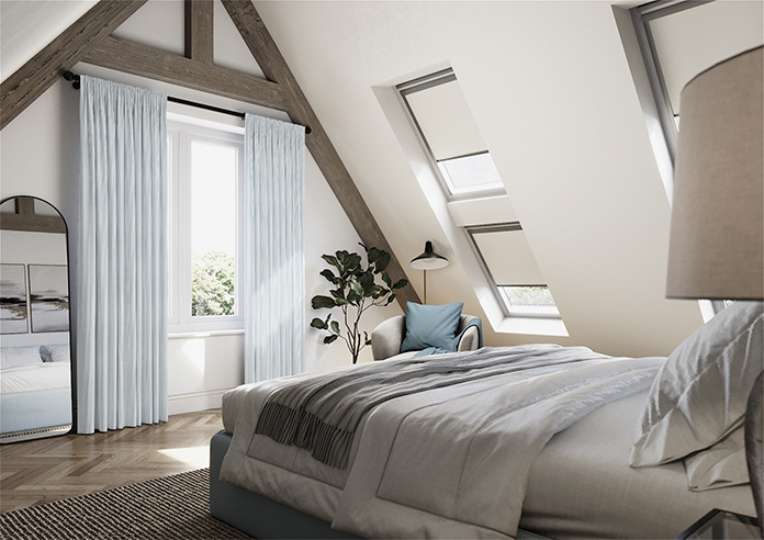 Nautical Stripes, Blue Sails - Made to Measure Curtains - Image 7